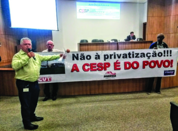 Sinergia CUT denuncia manobra na tentativa de entrega da Cesp