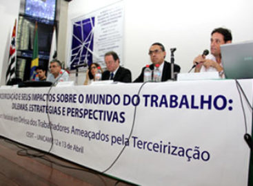 TERCEIRIZAÇÃO: regulamentar de forma decente ou acabar com esta forma de contratação?