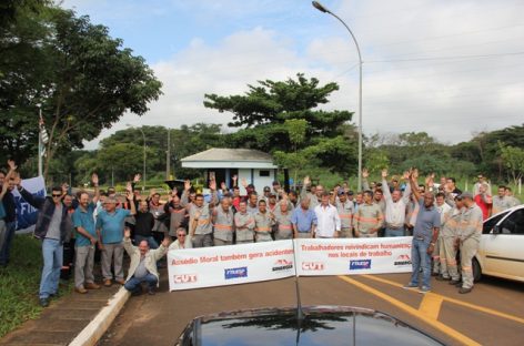 CS 2013: Sinergia CUT realiza mobiliação na AES Tietê