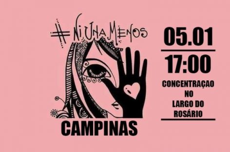 Campinas terá ato nesta quinta (5) contra o feminicídio e em memória às vítimas da chacina do réveillon