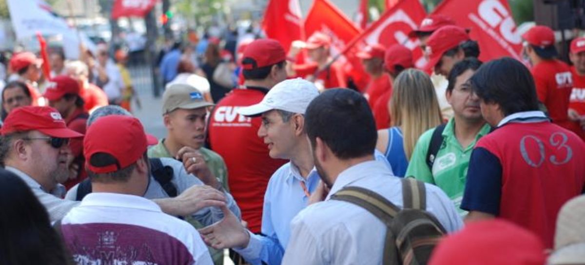 CUT nas ruas contra alta de juros