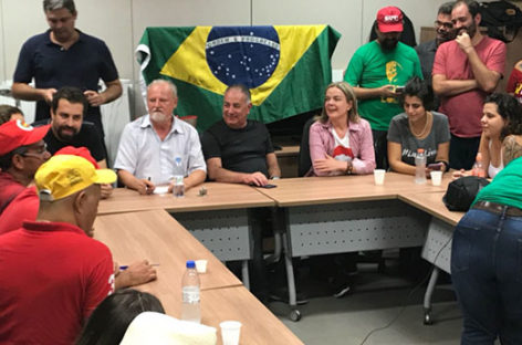 Lula deve falar em ato marcado para as 15h, em São Bernardo