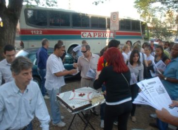 Ato político marca o aniversário de um ano das 135 demissões no Call Center da CPFL