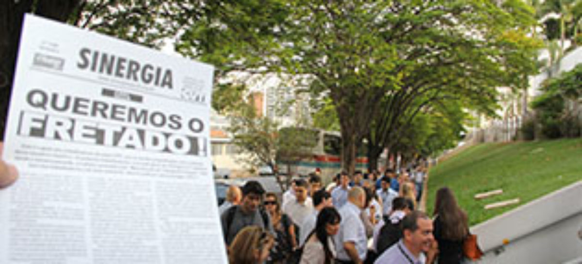 NA CPFL… A LUTA É PELA VOLTA DO FRETADO!