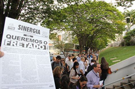 NA CPFL… A LUTA É PELA VOLTA DO FRETADO!