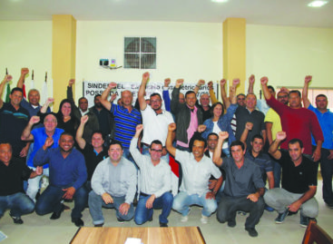 Nova diretoria eleita do Sindergel é empossada em Praia Grande