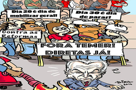 RUMO À GREVE GERAL! Atos nesta terça (20) esquentam a greve do dia 30