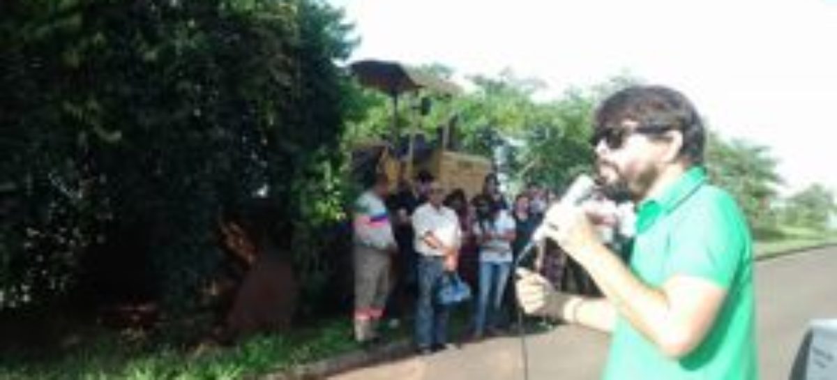 Trabalhadores da CPFL Jaguariúna fazem protesto contra precarização do plano de saúde