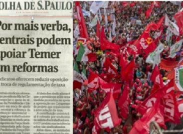 CUT não negocia reformas com Temer: Folha confunde leitor