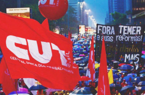 Não vamos trocar um golpista por outro, defende CUT