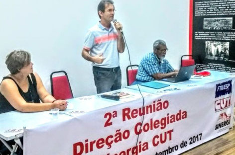 Consequências nefastas da privatização são tema de debate na Reunião Colegiada do Sinergia CUT
