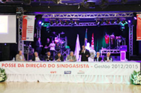 Toma posse a nova direção do Sindgasista