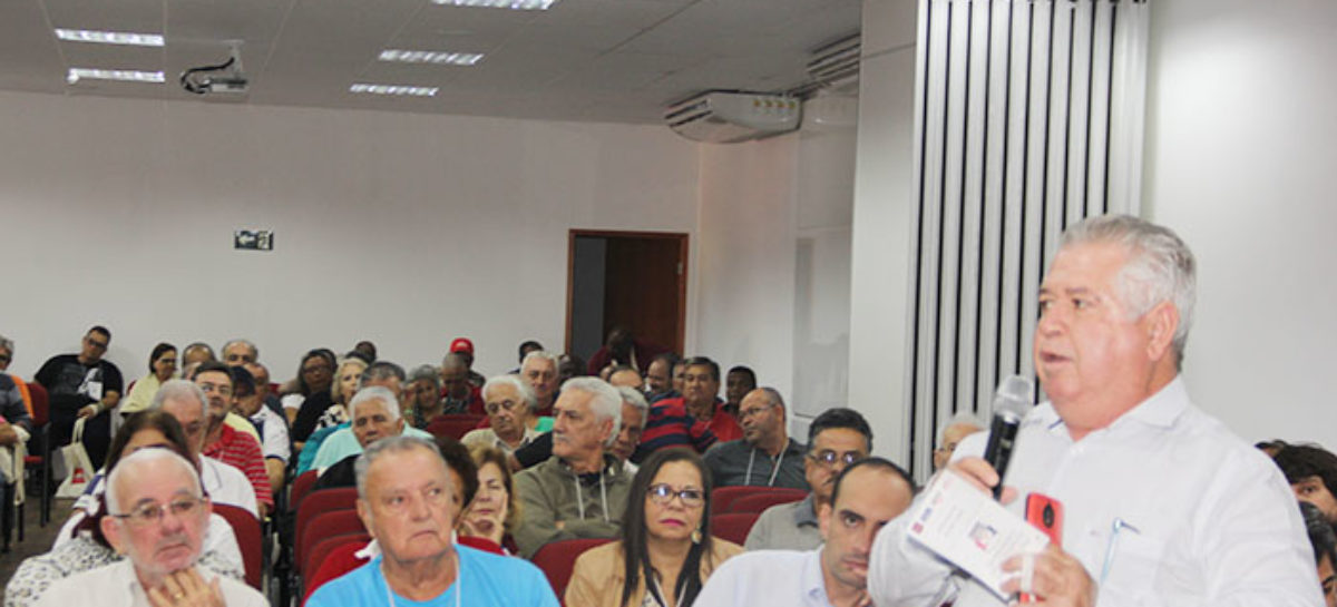 6º Encontro dos Aposentados (as) e Pensionistas: grupos de debate discutem o futuro do Coletivo