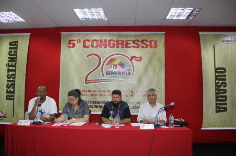 “Reestruturação e privatização do setor energético” é tema do primeiro debate do 5º Congresso do Sinergia CUT