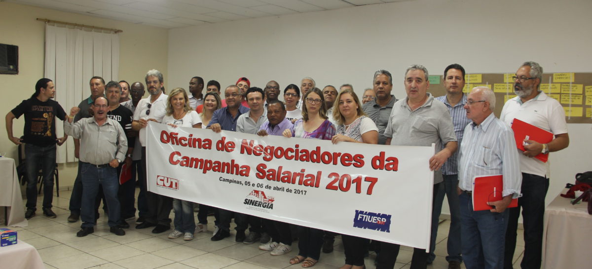 Oficina de Negociadores reforça que é preciso “Resistir para conquistar”