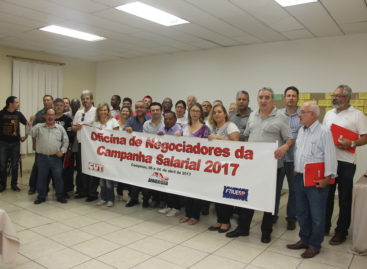 Oficina de Negociadores reforça que é preciso “Resistir para conquistar”