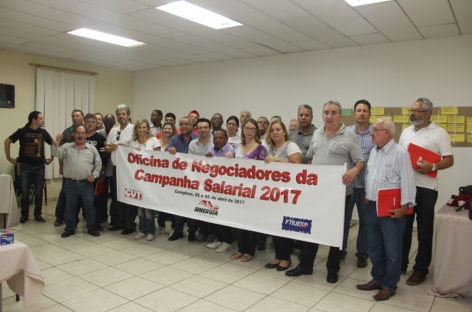 Oficina de Negociadores reforça que é preciso “Resistir para conquistar”