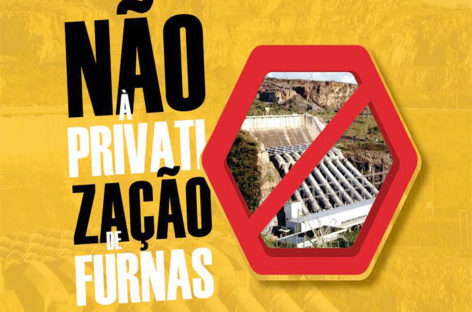 Sinergia CUT participa de grande ato em defesa de Furnas