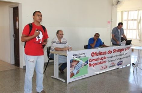 Oficina de negociadores em sintonia com os desafios do momento