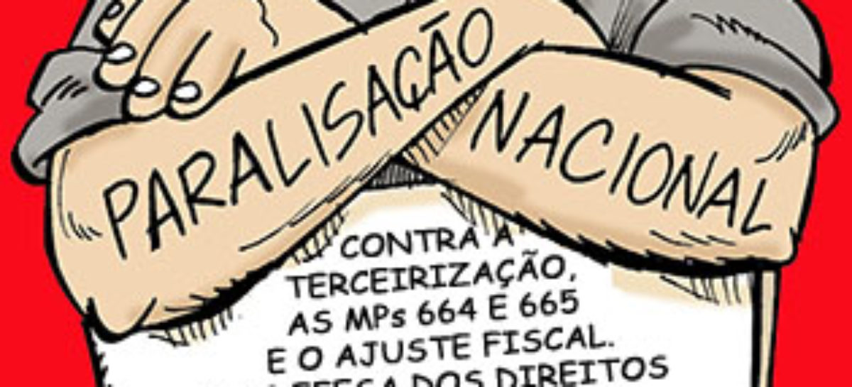 29 de maio – Dia nacional de Luta!