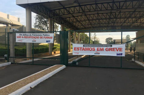 Tudo parado em Furnas e na Eletronorte!