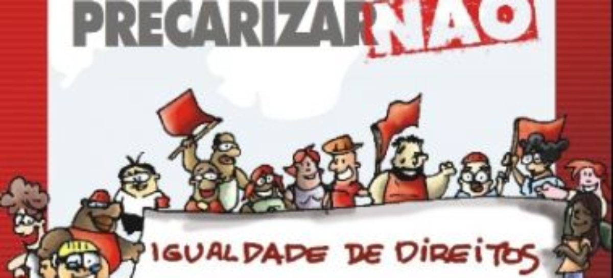 CUT intensifica luta contra projeto de terceirização dos empresários