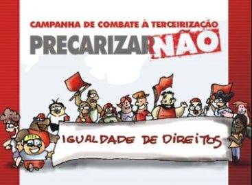 Pressão da CUT e da CTB impede votação do projeto de terceirização negociado com empresários
