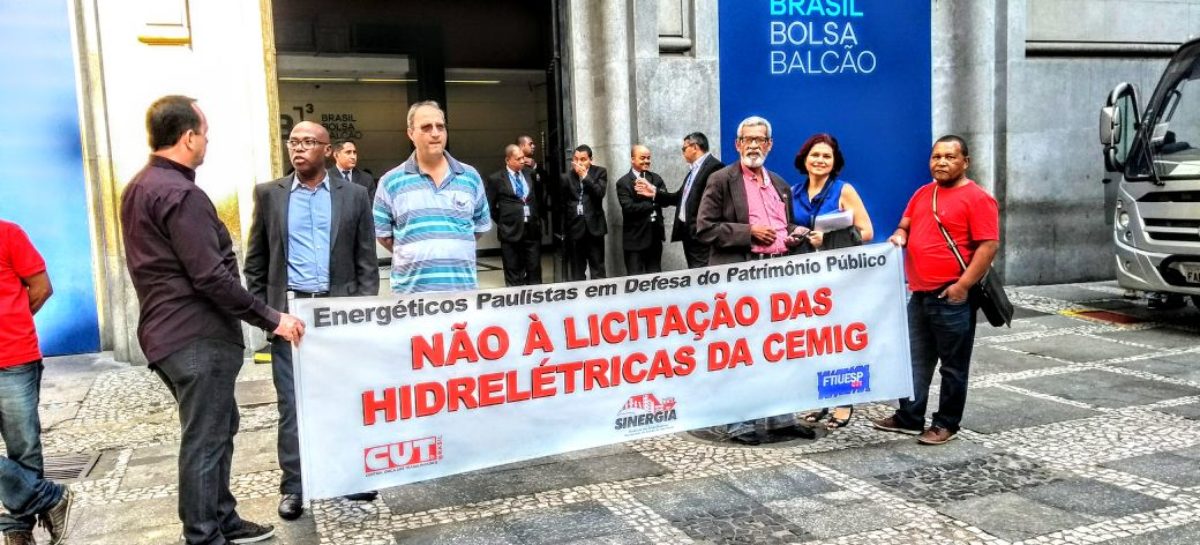 Governo ilegítimo começa liquidação do patrimônio público e entrega Usinas da Cemig por R$ 12 bilhões