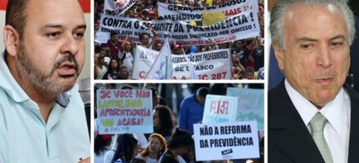 Vagner Freitas: recuos na Previdência não evitarão greve geral