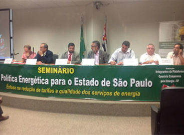 Seminário debate política energética para o estado de SP com ênfase na qualidade