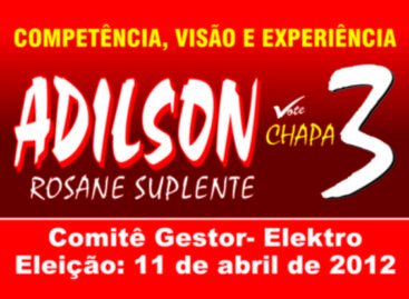 Eleição para o Comitê Gestor Elektro: Sinergia CUT apóia a Chapa 3!