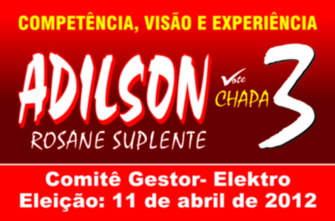 Eleição para o Comitê Gestor Elektro: Sinergia CUT apóia a Chapa 3!