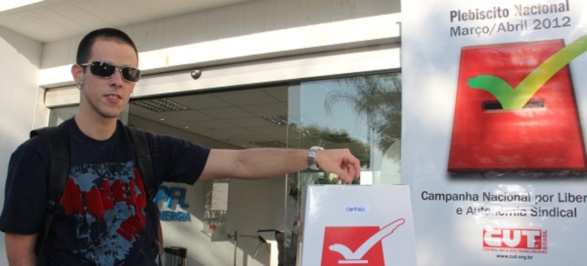 Sinergia CUT realiza plebiscito sobre o fim do Imposto Sindical na CPFL Energia