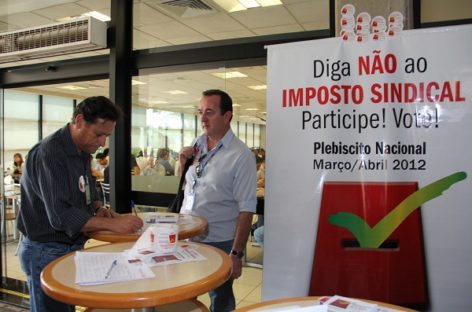 Sinergia CUT realiza assembleia de lançamento do plebiscito pelo fim do Imposto Sindical