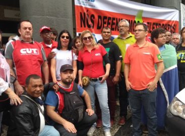 Energéticos participam de dia de luta pela Soberania Nacional